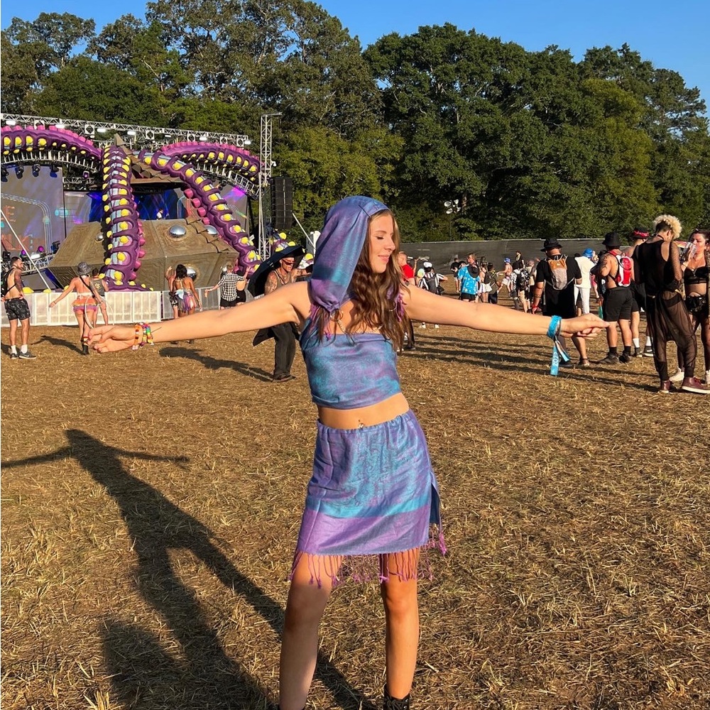 Pashmina Festival Rave Outfit Set
